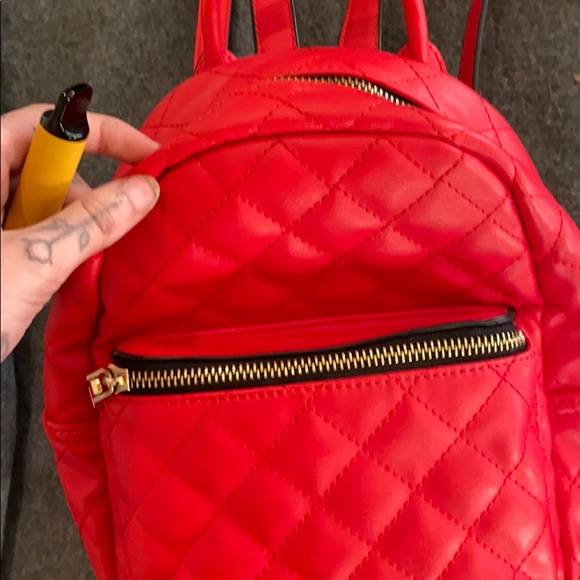 Red Mini Bavkpack - Picture 2 of 6